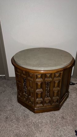 Marble table