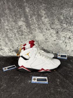 Nike Retro Air Jordan Cardinal 7s Size 11 Mens, 12.5 Womens Asking 100$ Great Condition (No Box But I Could Provide One For You) 100% Authentic 153Kic