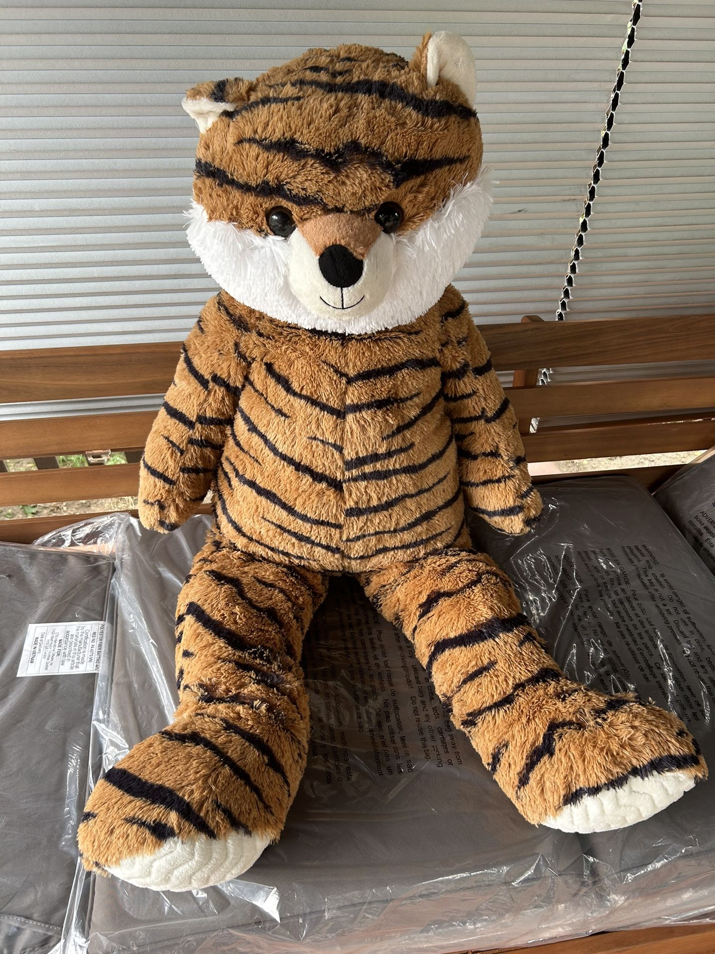 Big Tiger Stuffed Animal 🐯 
