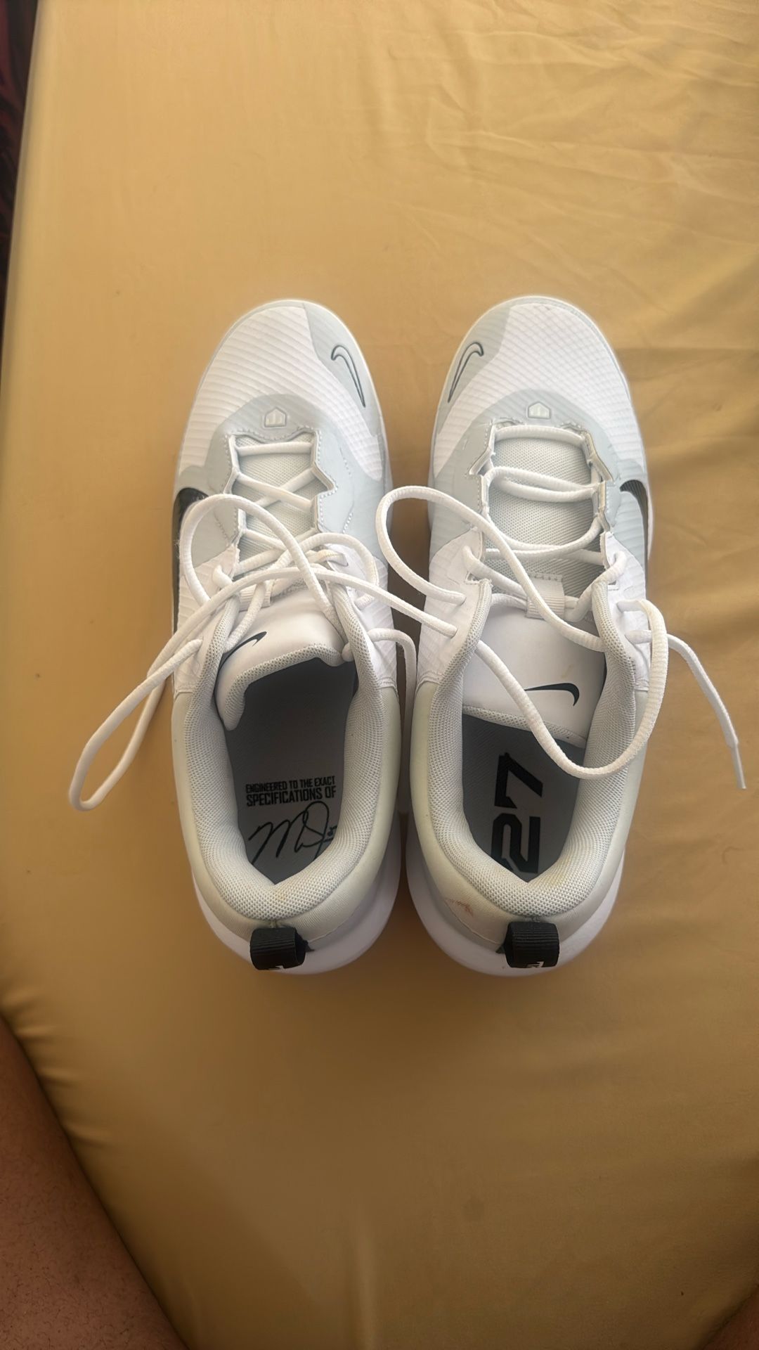 Nike Air Max 270 G Golf Shoes - Size 12 – White/Black (New without box)