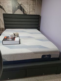 Queen Bed With Storage Underneath