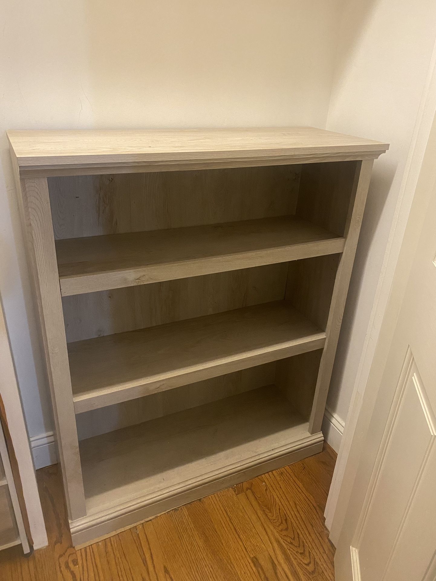 3-Shelf Wood Storage Shelf