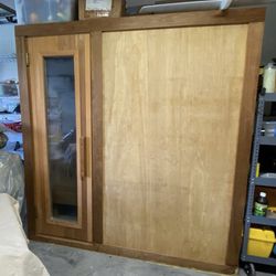 Sauna Wood Amerec 4x6 & Electrical Heater 
