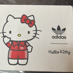 Hello Kitty Adidas Superstar Shoes Size 4