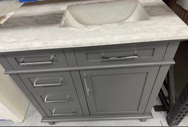 36” BATHROOM VANITY NEW