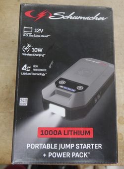 SCHUMACHER CHARGER 1000A LITHIUM 12V 6.0 GAS 3.0L DIESEL NEW F(contact info removed)6