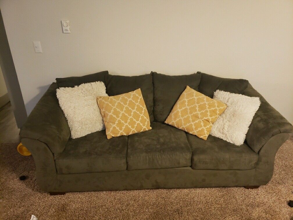 Ashley couch and loveseat