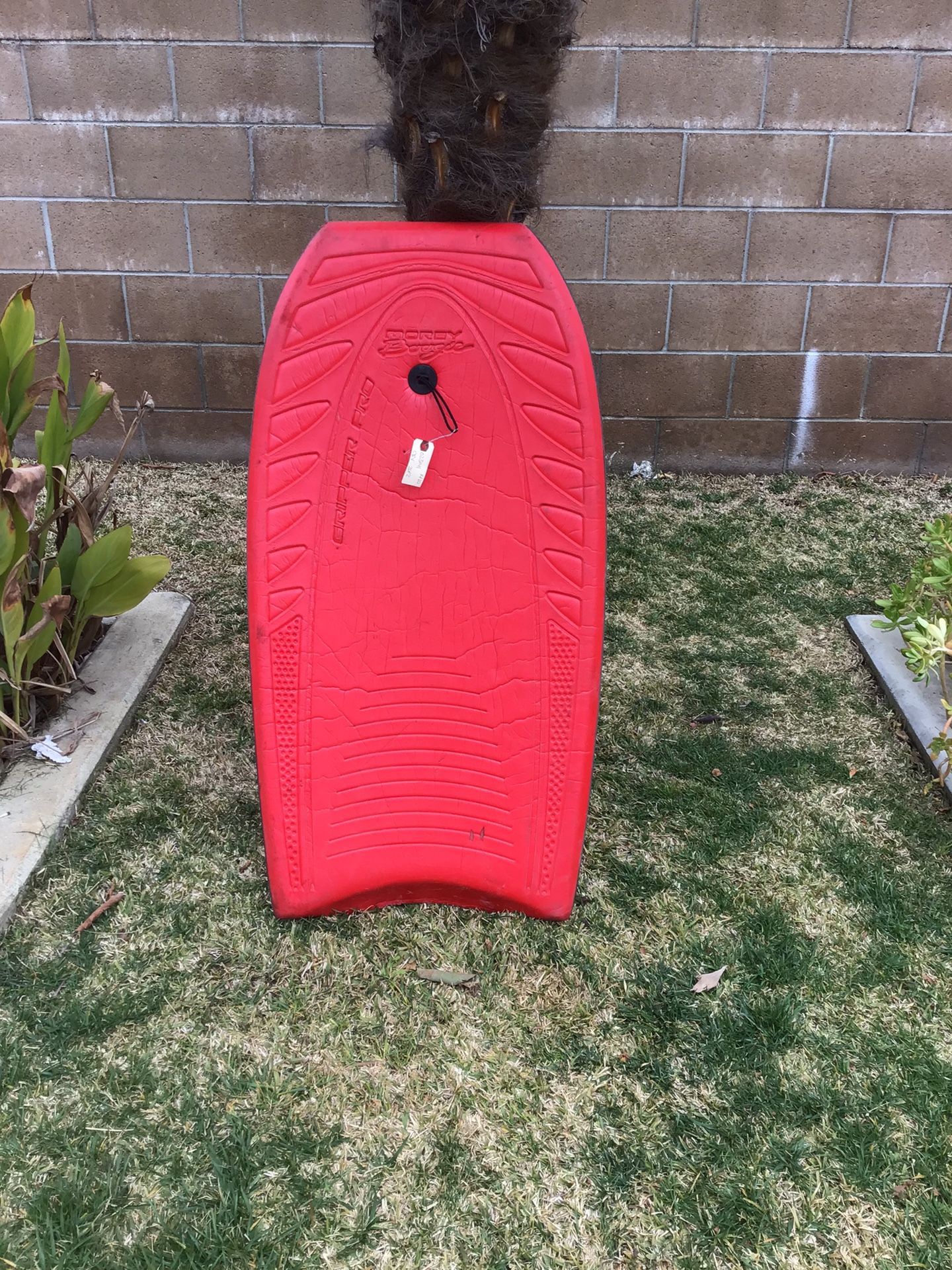 Vintage MOREY BOOGIE Body Board Gripper Pro Bodyboard     43”