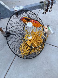 Lobster Hoop Nets – 5 Available, Fully Rigged