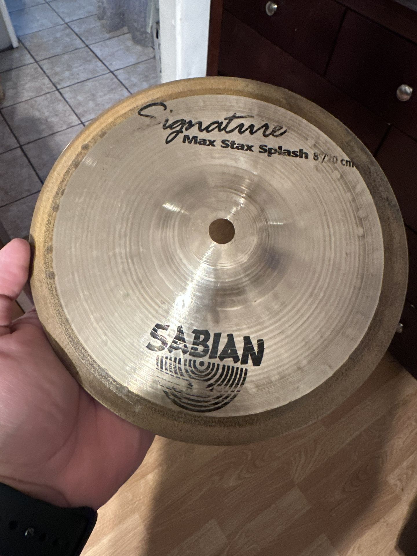 Sabian Mike Portnoy Max Stax 8” Splash Cymbal