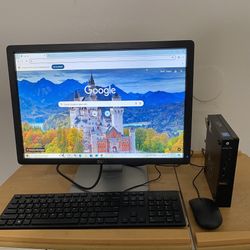 Dell Optiplex 3020M Micro Desktop Mini Tower PC Intel® Core™ i3-4160T CPU @ 3.10GHz  6GB DDR3 SDRAM. 120 GB SSD  Windows 10 pro. Microsoft office inst