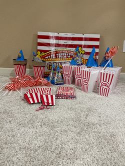 Carnival Birthday Party Decoration Set