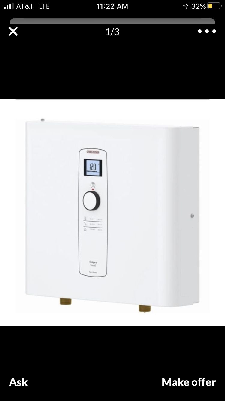 Brand New (in box) Steibel Tankless Water Heater