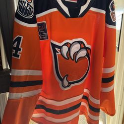 BAKERSFIELD CONDORS GAME WORN JERSEY
