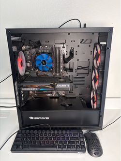 iBUYPOWER PC, Intel Core i7, 3060ti, GeForce RTX graphic + KBM ( READ DESCRIPTION!!)