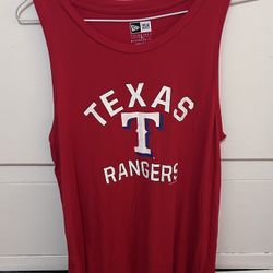 Texas Rangers Tank Top Size Women’s Medium 