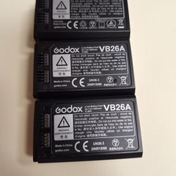 BRAND New GODOX SPEEDLIGHT BATTERIES 