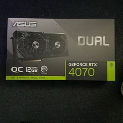 GeForce RTX 4070 OC Edition Graphics Card 