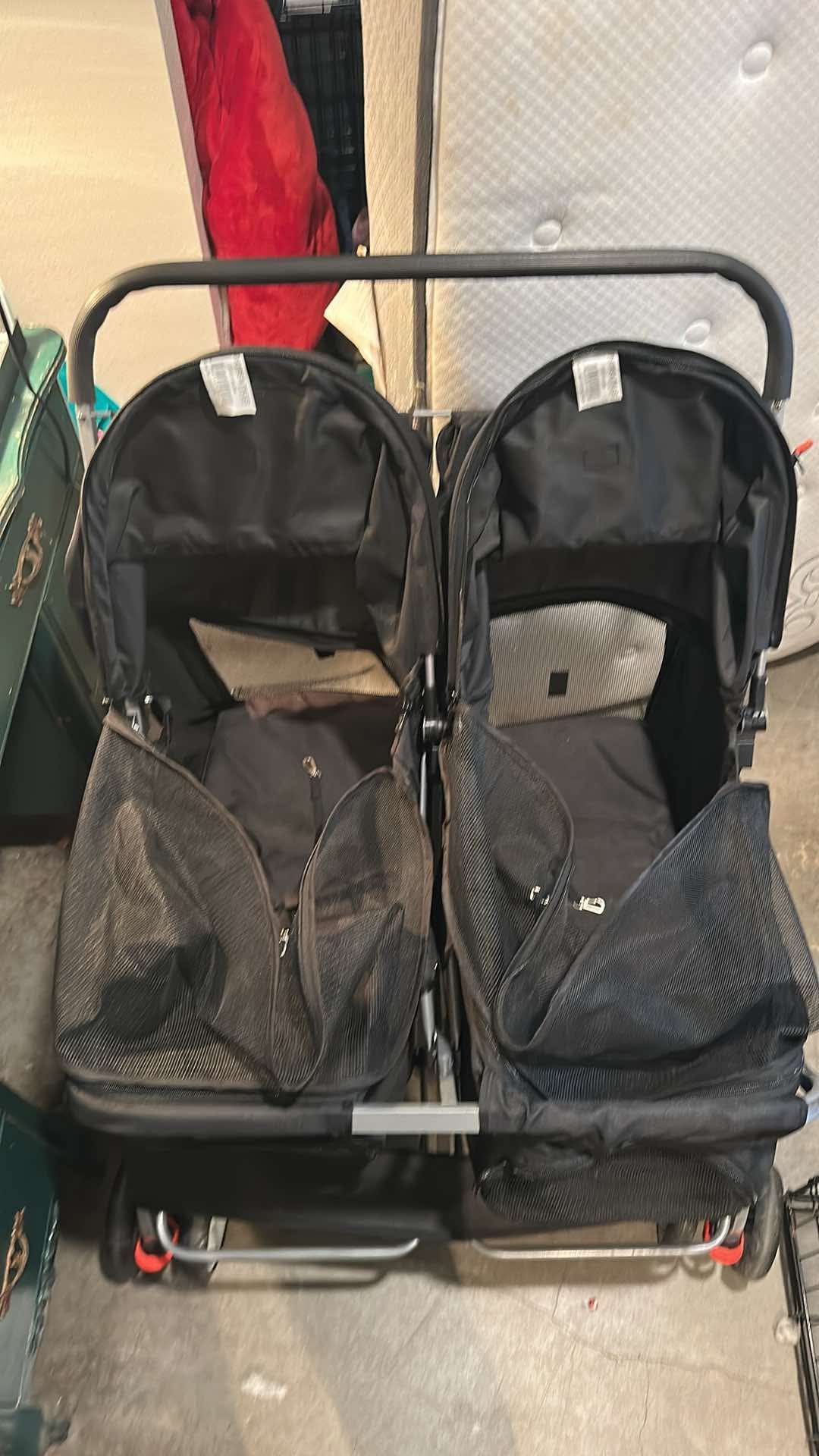 Double Seated Dog Stroller