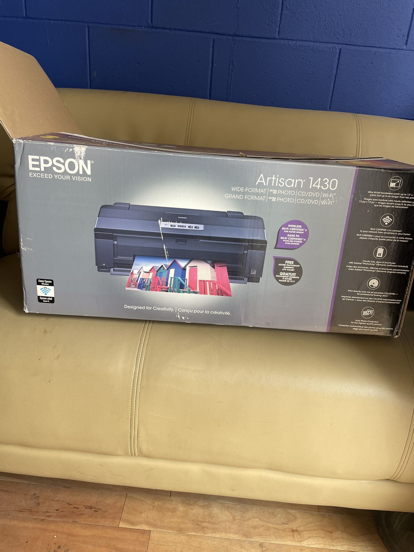 Epson Artisan Epson Artisan 1430 Wireless Color Wide-Format Inkjet Printer