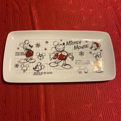 Mickey Mouse Appetizer Plate