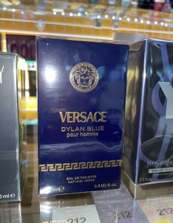 Versace Dylan Blue Pour Homme 3.4 Oz Cologne Perfume For Men Designer 
