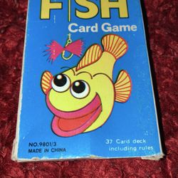 Vintage Go-Fish Card Game 37 Card Deck