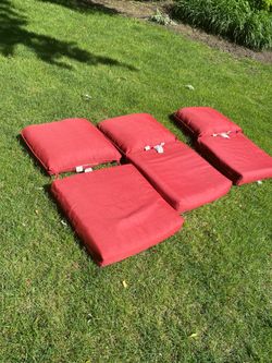 Outdoor chair cushions