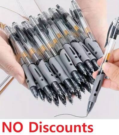 (NEW) 0.5mm Retractable Ballpoint Pens 24PK