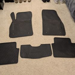 Rubber Car Mats Made For Sedan 
