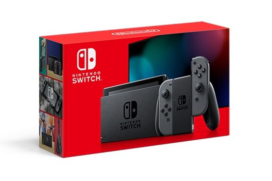 Nintendo Switch V2 32 GB Console with Gray Joy-Cons