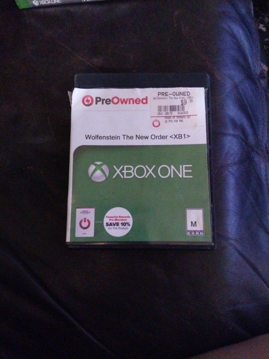 Xbox One Wolfenstein The New Order