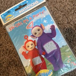 Teletubbies Invitations NIP