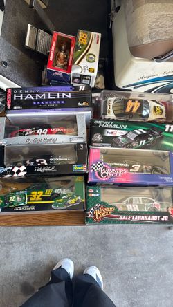 NASCAR die cast racing cars