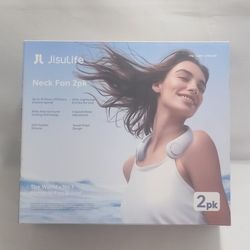 JISULIFE Neck Fan 2-Pack