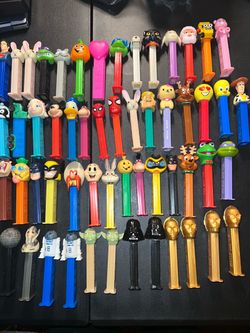 Large Lot of PEZ Dispensers Collection