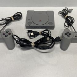 Sony PlayStation Classic Mini For Sale $60. OBO. Tested. Comes with 2 Controllers. 