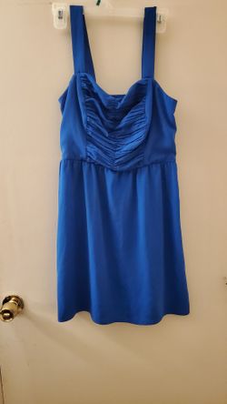 Ladies Size Med Dlue Dtess