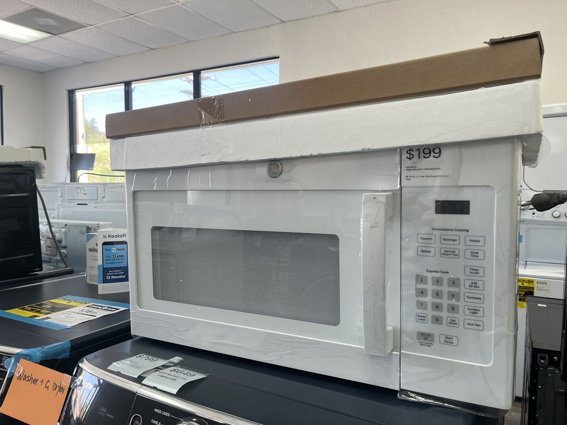 30”wide Over The Range Microwave Oven