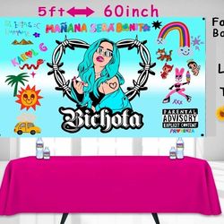 Mañana Sera Bonito. Karol G. Banner De Tela