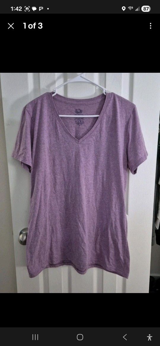 Woman's Purple Shirt