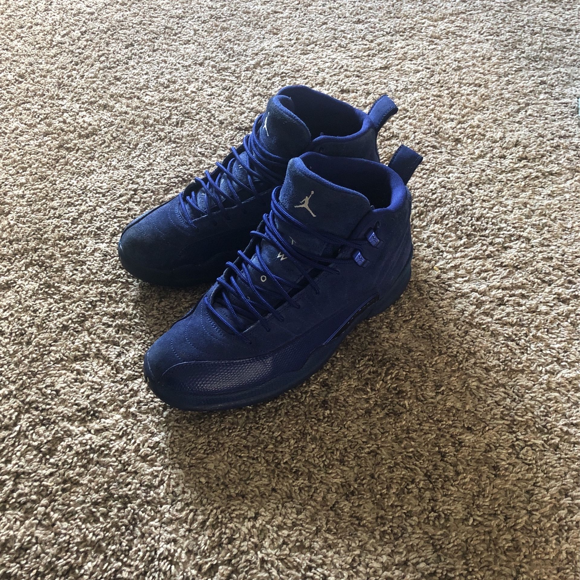 Royal Blue Jordan 12s 