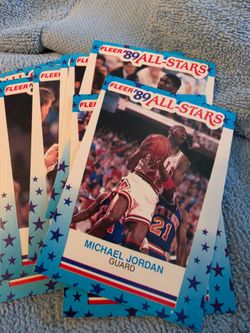 1989 Fleer Basketball Stickers Complete Set