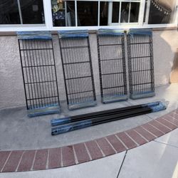 Shelf Steel Wire Rack Storage, 36" L x 14" W x 72" H, Black