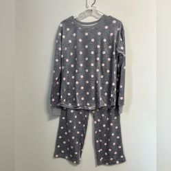 Kate Spade Grey &amp; Fleece Pyjama Set
