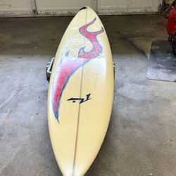  Rusty Diamond Longboard 9ft With Sock And New Leash 