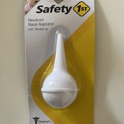 NEW Safety 1st Newborn Nasal Aspirator