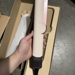 Dyson Airstrait Pink Limited Edition | Wet-to-Dry Straightener | No Heat Damage |New + Warranty Actv