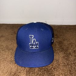 Dodgers Fitted Trucker Hat