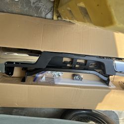 2022 2023 Rear Bumper, Chrome Tacoma